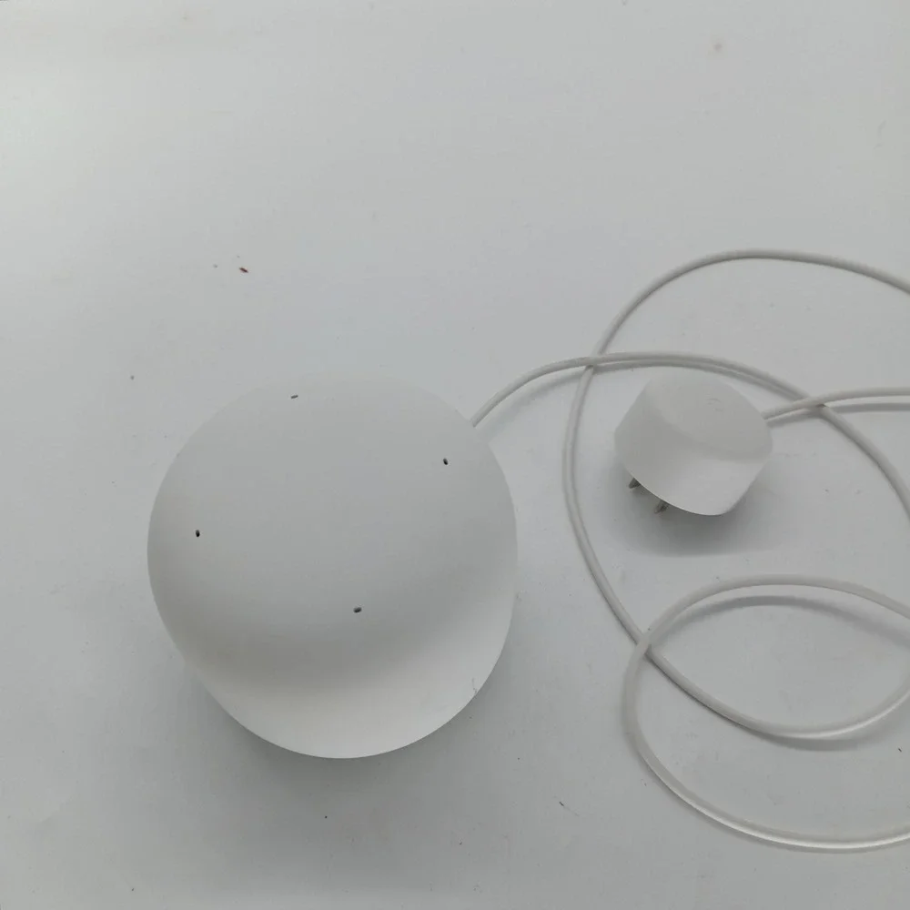 Google Nest Wifi Add-on Point H2E Mesh Wi-Fi Extender Smart Speaker White b2